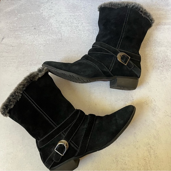 SPORTO Suede Boots 9 - Picture 2 of 9